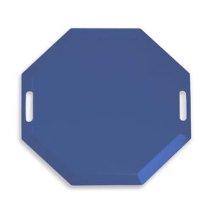 22" Blue Octagonal Anti-Fatigue mat - SBR