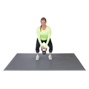 4.3' x 5' Grey Physical Therapy Mat