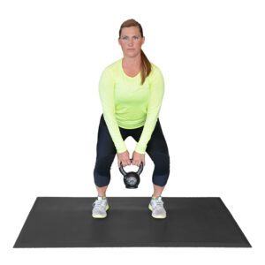 3' x 5' Black Physical Therapy Mat