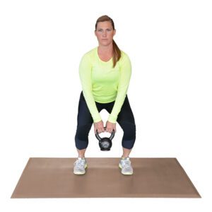 3' x 5' Brown Physical Therapy Mat