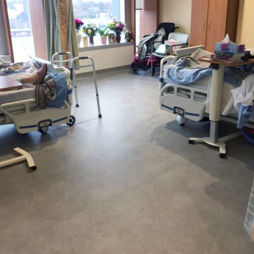 SmartCells Fall Protection Flooring installation