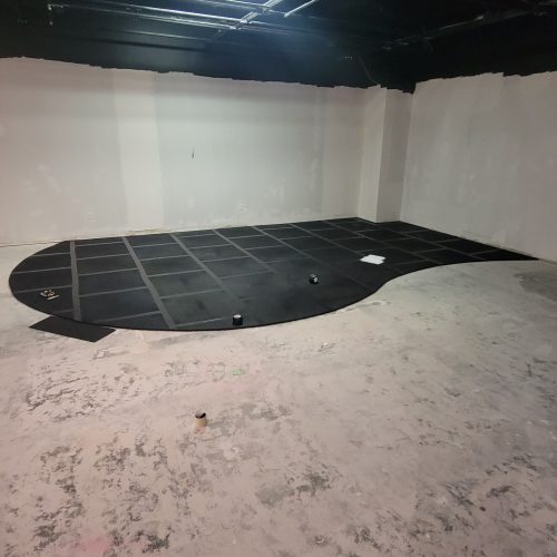 SmartCells Tiles before Vinyl