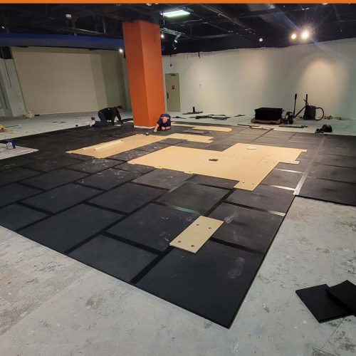 SmartCells Tiles before Vinyl