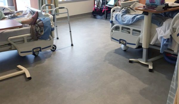 SmartCells Fall Protection Flooring installation
