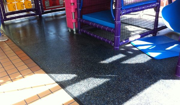 SmartCells custom flooring located in children's play area
