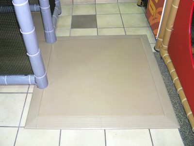 SmartCells custom flooring located in childrens play area